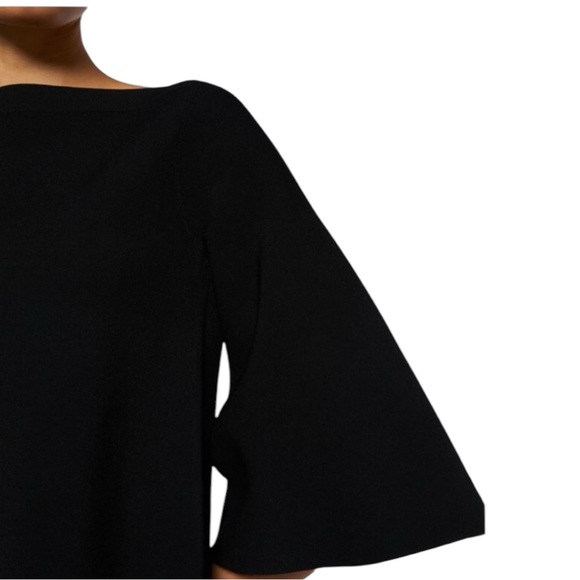 Scanlan Theodore Micro Crepe Boat Neck Sweater M - Picture 3 of 15